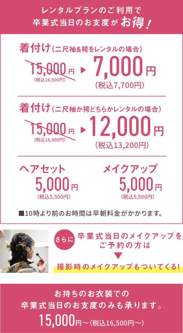 お支度 お支度