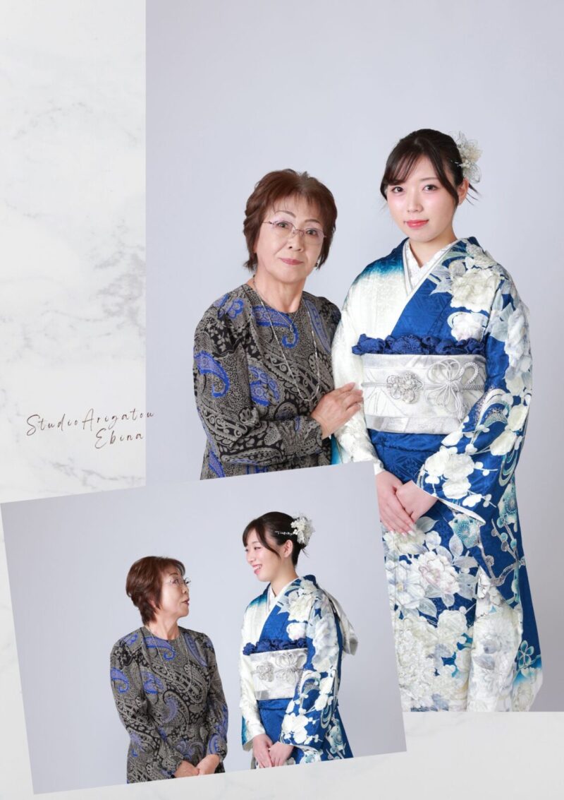 振袖撮影とエンディングフォト 撮影 ~スタジオありがとう海老名店より~