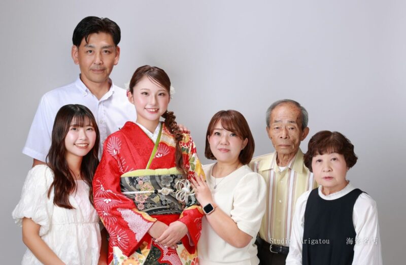 スタジオありがとう海老名店の成人式前撮り撮影 海老名 振袖 前撮り
