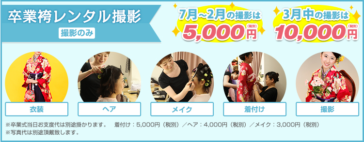 3.25修正卒業袴レンタル撮影